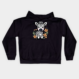 Zebra gift ideas Kids Hoodie